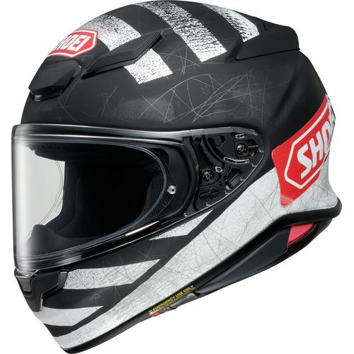 Shoei NXR 2 Scanner Helm, schwarz-weiss-rot, Größe XL