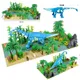 MOC – blocs de construction de forêts tropicales animaux dinosaures blocs de construction jouets