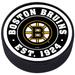 Boston Bruins Team Established Textured Puck