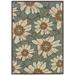 Montego Indoor/Outdoor Area Rug in Blue/ Brown - Oriental Weavers M3444M110170ST