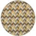 Bali Indoor/Outdoor Area Rug in Grey/ Gold - Oriental Weavers B4902X240RDST