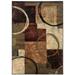 Hudson Indoor Area Rug in Brown/ Black - Oriental Weavers H2544B305396ST