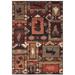 Woodlands Indoor Area Rug in Brown/ Rust - Oriental Weavers W9601D200280ST