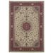 Ariana Indoor Area Rug in Ivory/ Red - Oriental Weavers A095J3240240SQ