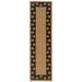 Lanai Indoor/Outdoor Area Rug in Beige/ Black - Oriental Weavers L606K5068230ST