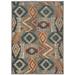 Sedona Indoor Area Rug in Blue/ Multi - Oriental Weavers S5937D056091ST