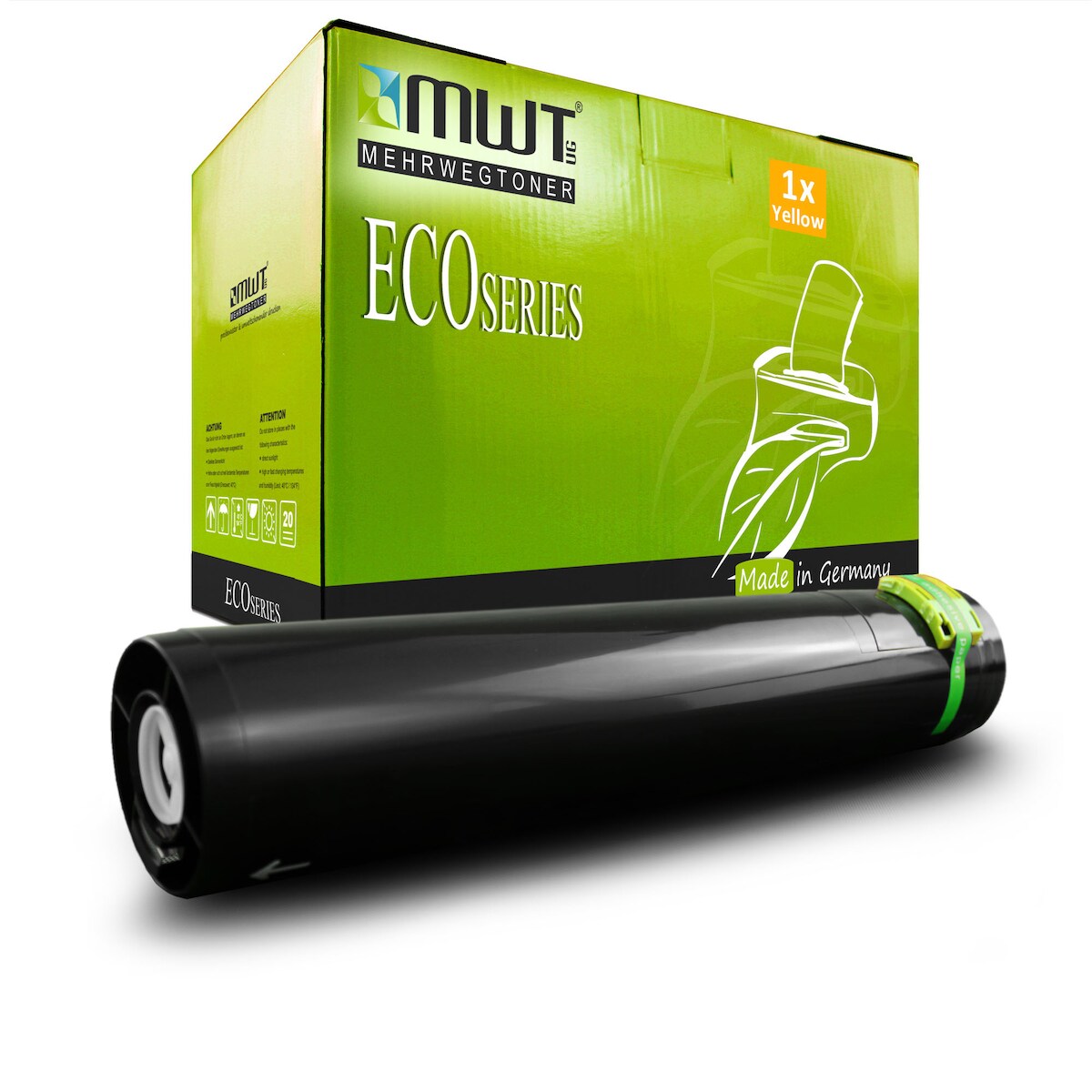 1 Mehrwegtoner kompatible Lasertoner ersetzt Xerox 106R01162 Yellow Image