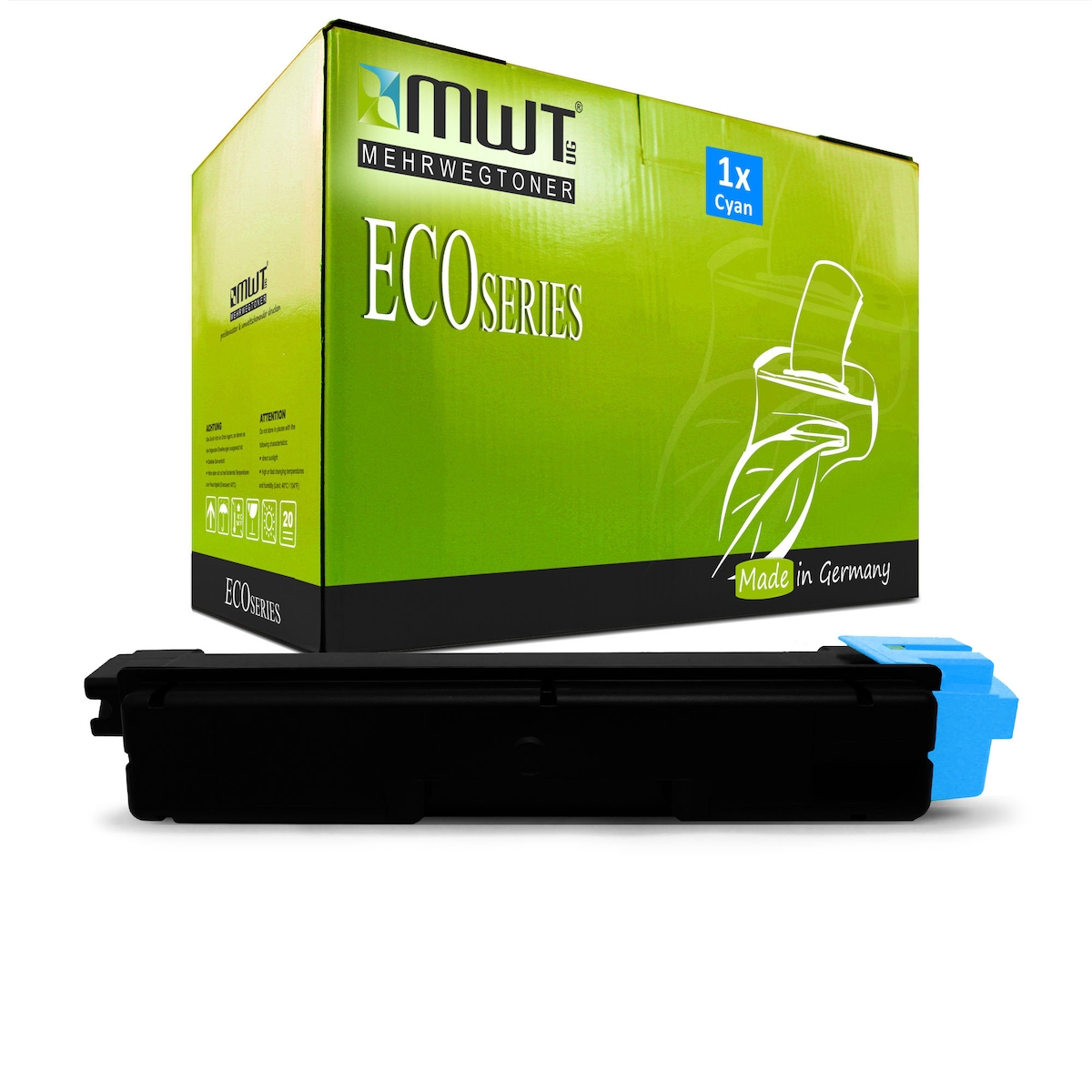 1 Mehrwegtoner kompatible Lasertoner ersetzt Kyocera TK-5290C 1T02TXCNL0 Kyocera TK5290C Cyan Image