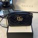 Gucci Bags | Gg Marmont Small Matelass Shoulder Bag | Color: Black | Size: 9.5"W X 5"H X 3"D + Shoulder Strap 23.5” Drop