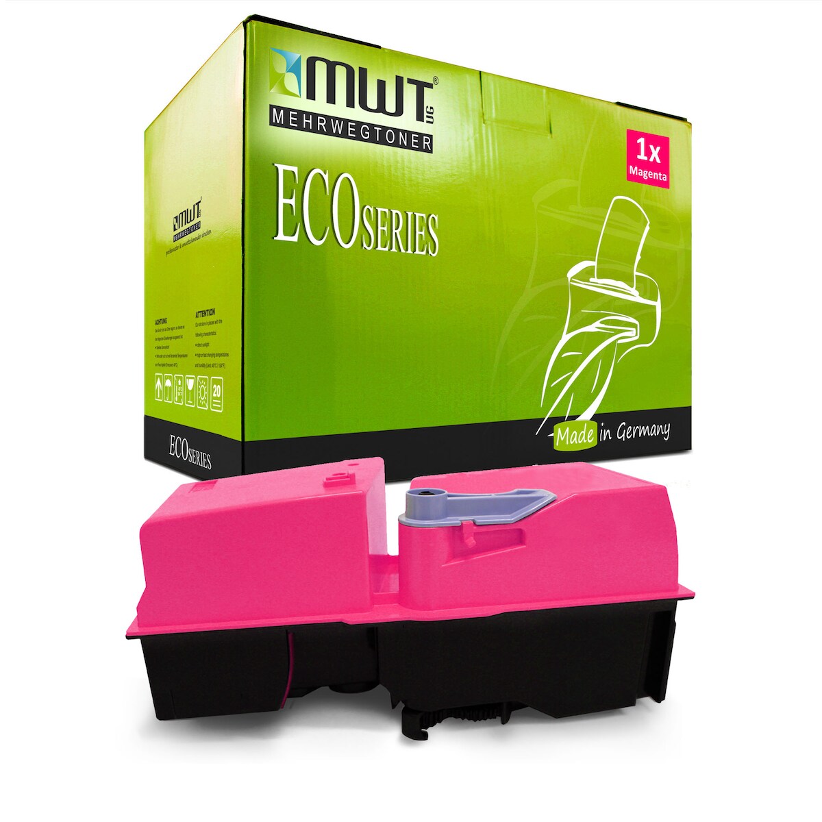 1 Mehrwegtoner kompatible Lasertoner ersetzt Kyocera 1T02HPBEU0 TK-820M Magenta Image