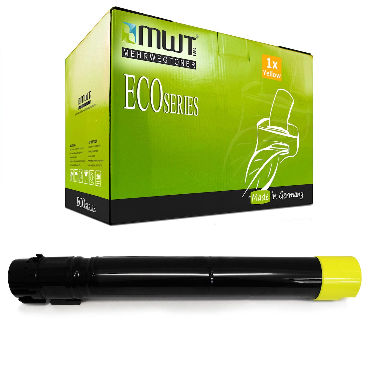 1 Mehrwegtoner kompatible Lasertoner ersetzt Xerox 06R01396 Yellow Image