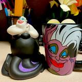 Disney Accents | Disney Little Mermaid Ursula Mug And Statue | Color: Black | Size: Os