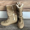 American Eagle Outfitters Shoes | American Eagle Winter Boots | Color: Tan/White | Size: 7