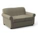 Edgecombe Furniture Finn 59" Rolled Arm Sofa Bed Loveseat w/ Reversible Cushions Other Performance Fabrics in Gray | 34 H x 59 W x 37 D in | Wayfair