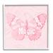 Stupell Industries Girls Are Made Of Magic Patterned Butterfly XXL Stretched Canvas Wall Art By Daphne Polselli in Pink | Wayfair ai-068_wd_12x12