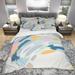 Designart 'Geometric Vortex II' Geometric Bedding Set - Duvet Cover & Shams - Multi-color