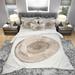 Designart 'Circle natural elements II' Geometric Bedding Set - Duvet Cover & Shams