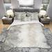 Designart 'Gray Circles I' Geometric Bedding Set - Duvet Cover & Shams