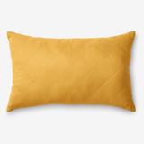 BH Studio Lumbar Pillow Cover by BH Studio in Gold Maize