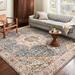 Blue/Navy 31 x 0.25 in Area Rug - Bungalow Rose Worchester Oriental Navy/Red Area Rug | 31 W x 0.25 D in | Wayfair 219D231236B641D3BA3BC052A6A7548C