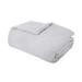 Serta Supersoft Cooling Lightweight Blanket, Microfiber Wrinkle Resistant Throw Blanket Polyester in Gray | 104 H x 90 W in | Wayfair 11711600102