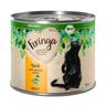 Feringa Bio Menù 24 x 200 g umido per gatti - Anatra con Pera ed Erba gatta