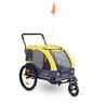 Rimorchio per bici HAFENBANDE Cabby L con due ganci - L 155 x P 74 x H 103 cm / fino a 45 kg