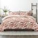 Becky Cameron Premium Ultra Soft Boho Flower 3-Piece Reversible Duvet Cover Set