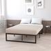 14" Platform Bed Frame & 12" Mattress in a Box