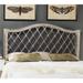 SAFAVIEH Gabrielle Antique Grey Rattan Wicker Trellis Headboard (Full)