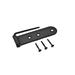Black Wrought Iron Shutter Gate Strap Hinge 4" L Galvanized Steel Hinges with Screws Pack of 25 Renovators Supply