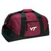 Maroon Virginia Tech Hokies Dome Duffel