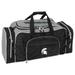Gray Michigan State Spartans Action Duffel Bag