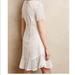 Anthropologie Dresses | Anthropologie Hd Eyelet Fitted Dress | Color: Cream | Size: 4