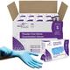 MediHands Nitrile Gloves, Blue Heavy Duty Disposable Gloves, Powder Free, Latex Free, and Protein Free, Medical, Food, Multi Use, Pack of 100 (S (Pack of 1000))