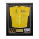 Exclusive Memorabilia Chris Froome Signed Tour De France 2013 Yellow Jersey. Standard Frame