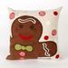 Liora Manne Visions III Ginger Boy Indoor/Outdoor Pillow Chocolate 20" x 20"