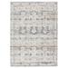 Albina Damask Blue/ Gold Area Rug