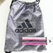 Adidas Bags | Adidas Gym Bag Backpack + Headbands | Color: Black | Size: Os