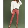 Anthropologie Pants & Jumpsuits | Hei Hei Anthropologie Abroad Santeen Skinny Jeans | Color: Red/Brown | Size: 25
