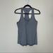 Athleta Tops | Athleta Chi Tank Grey Heather Racerback | Color: Gray | Size: M