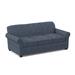 Edgecombe Furniture Finn 83" Rolled Arm Sofa Bed w/ Reversible Cushions Other Performance Fabrics in Blue | 34 H x 83 W x 37 D in | Wayfair