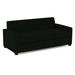 Edgecombe Furniture Avery 80" Square Arm Sofa Bed Sleeper Other Performance Fabrics in Black | 33 H x 80 W x 36 D in | Wayfair 74356CCPDORBLA02