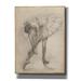 Rosdorf Park 'Antique Ballerina Study II' By Ethan Harper Canvas Wall Art Canvas in Gray | 16 H x 12 W x 0.75 D in | Wayfair