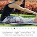 Lululemon Athletica Pants & Jumpsuits | Lululemon High Times *Se Pretty Plume Angel Wing 4 | Color: White/Silver | Size: 4