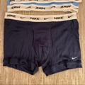 Nike Underwear & Socks | Nike Mens Brand New Navy Everyday Cotton Trunk Brief - Large (1 Pair Only!!) | Color: Blue | Size: L