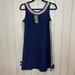 Lilly Pulitzer Dresses | Lilly Pulitzer Stella Shift Dress In True Navy, Size 00. New With Tags. | Color: Black/Purple | Size: 00