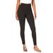 Plus Size Women's Ankle-Length Essential Stretch Legging by Roaman's in Black (Size S) Activewear Workout Yoga Pants