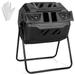 Costway Tumbling Composter 40 Gallon Garden Rotating Compost Bin - See details