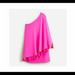 J. Crew Dresses | Hot Pink One-Shoulder Cocktail Dress (Brand New With Tags) | Color: Pink | Size: 4